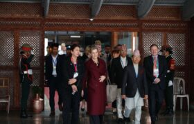 बेलायती राजकुमार एडवार्डपत्नी सोफिया काठमाडौंमा