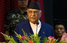 सगरमाथा ‘माउन्ट एभरेस्ट’ होइन, त्यो नक्कली नाम हो : प्रधानमन्त्री ओली