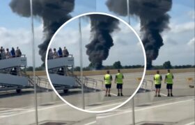 लन्डनको साउथेंड एयरपोर्ट सानो विमानमा आगलागी भएपछि बन्द