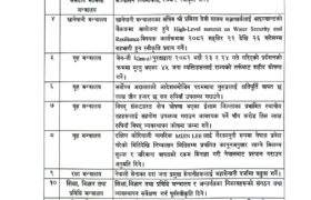 मन्त्रिपरिषद् बैठकका १३ निर्णय (सूचीसहित)