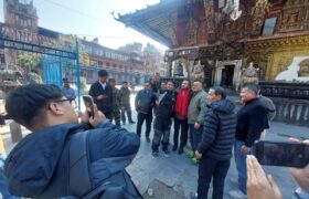 सरकार नागरिकसँग नजिक : ललितपुर–१२ मा मन्त्री खरेलको प्रत्यक्ष संवाद