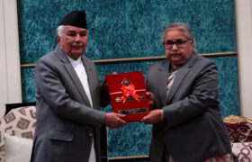 राष्ट्रिय सुरक्षा परिषद्को वार्षिक प्रतिवेदन राष्ट्रपति पौडेल समक्ष पेस