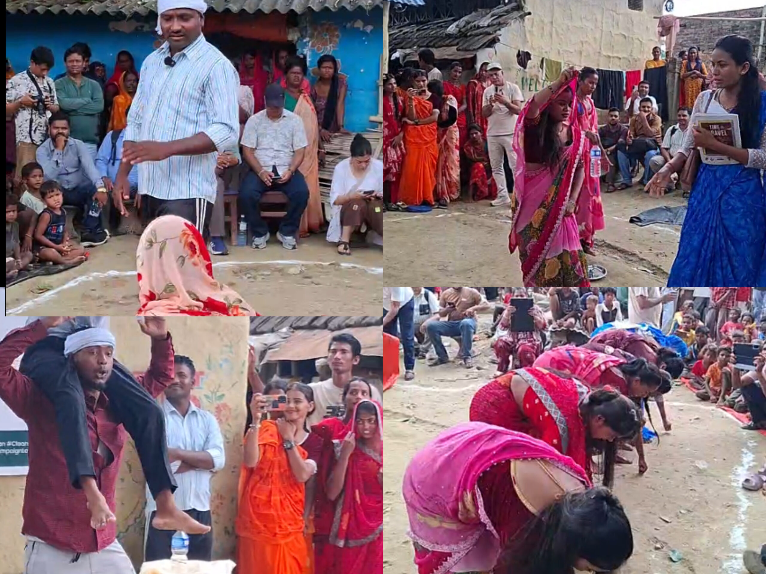 “घर–घरको शान, स्वच्छता अभियान” अन्तर्गत  जनचेतनामूलक सडक नाटक प्रदर्शन