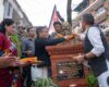 जेन–जी आन्दोलनका प्रथम सहिद विनोद महर्जनको शालिक अनावरण